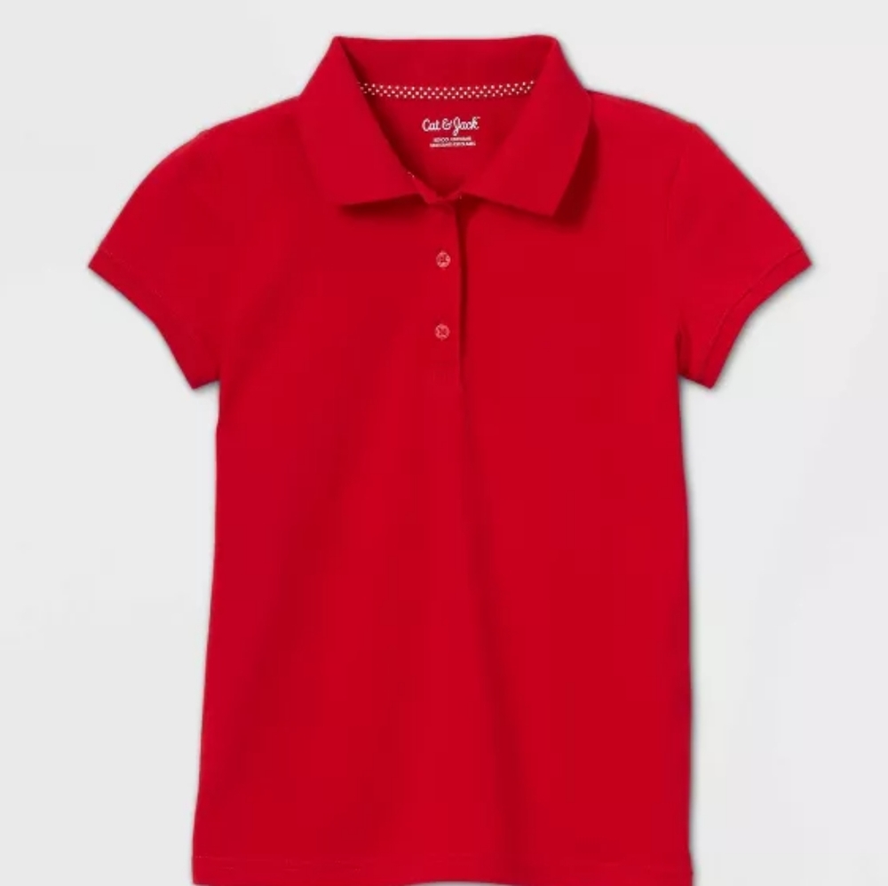🥰Cat and Jack Toddler Girl Polo Shirt🥰